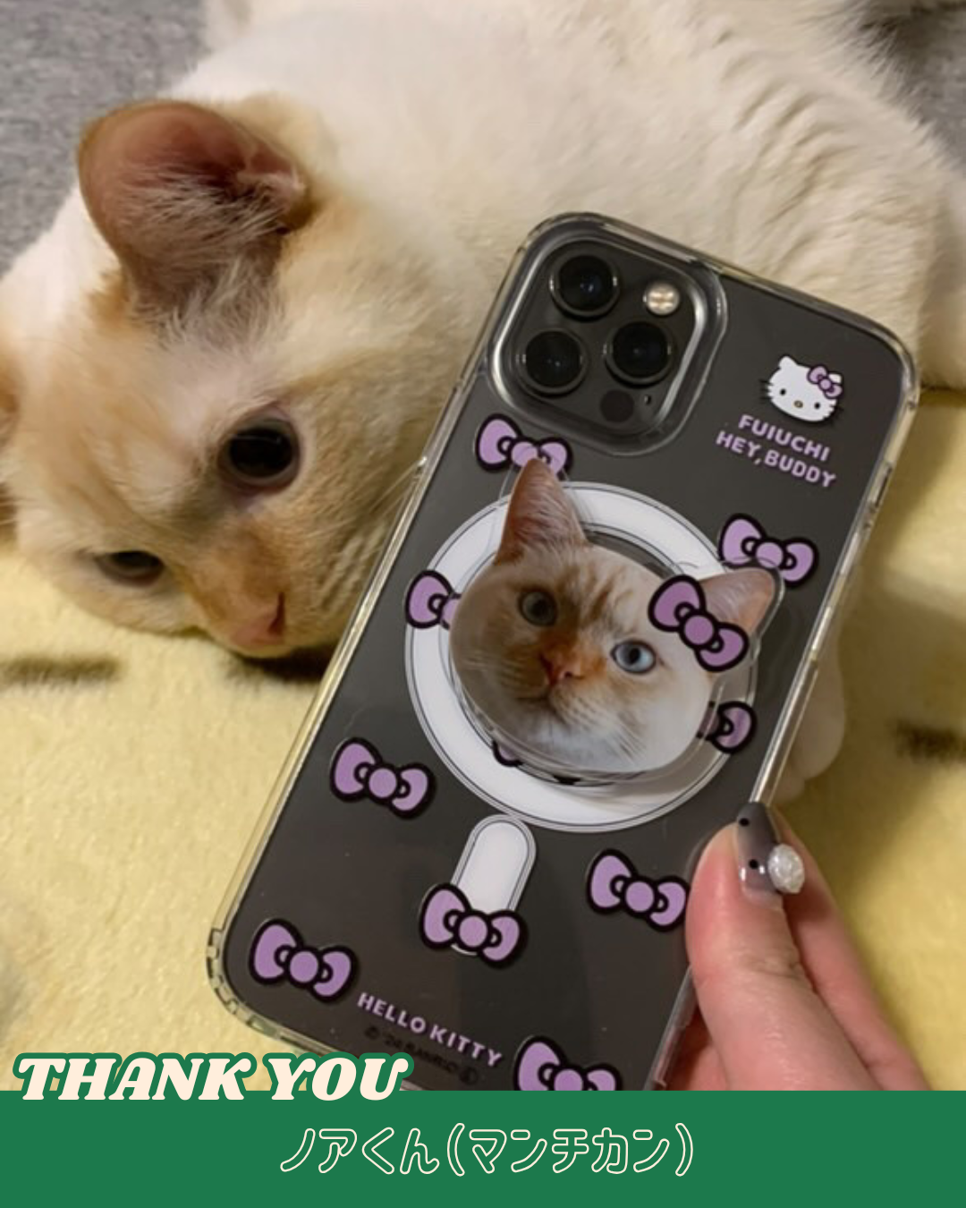 【HELLO,KITTY】うちの子グリップ