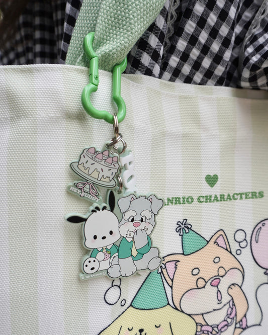 <予約>【SANRIO CHARACTERS】DOG PARTY アクリルキーホルダー