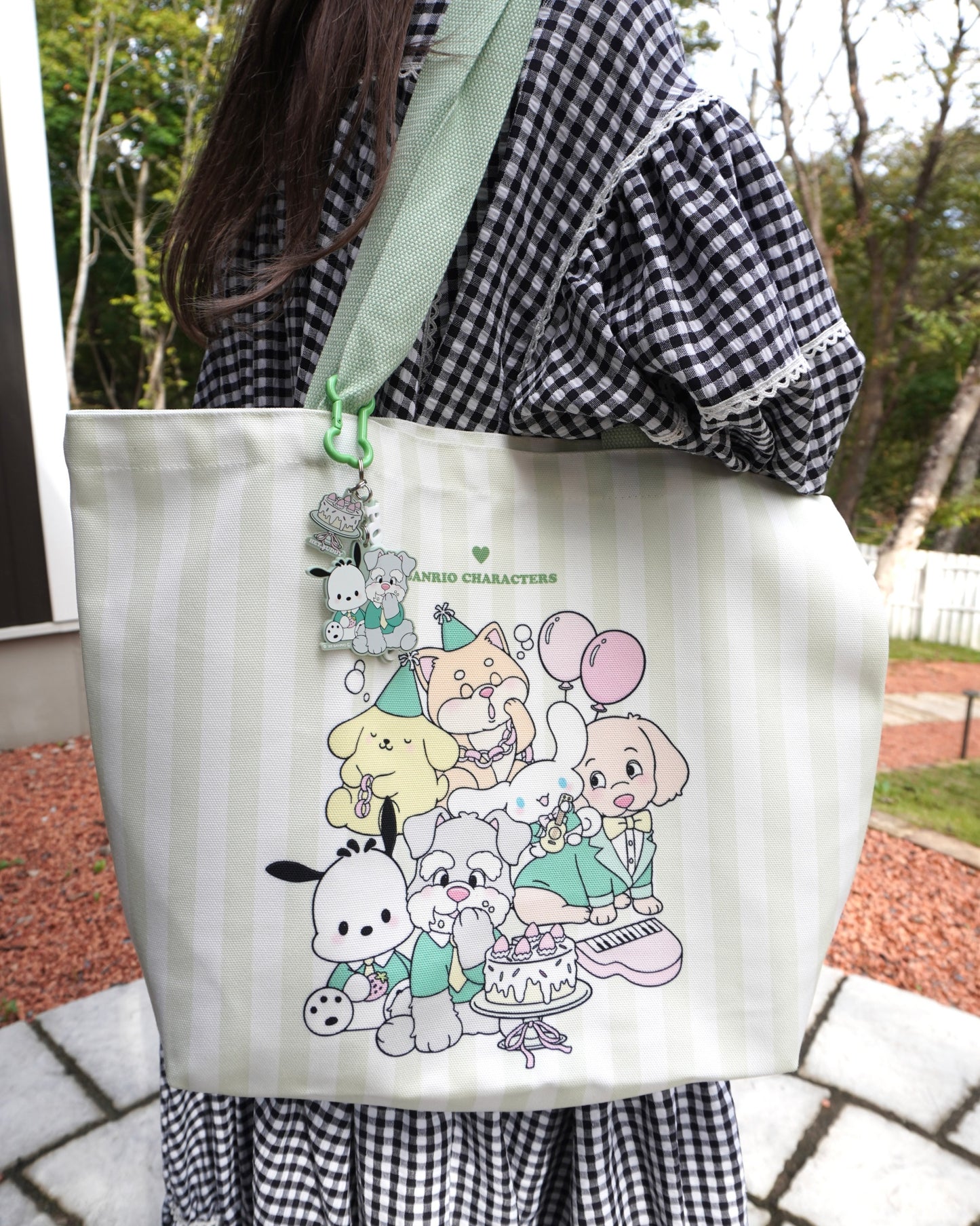 <予約>【SANRIO CHARACTERS】DOG PARTY トートバッグ