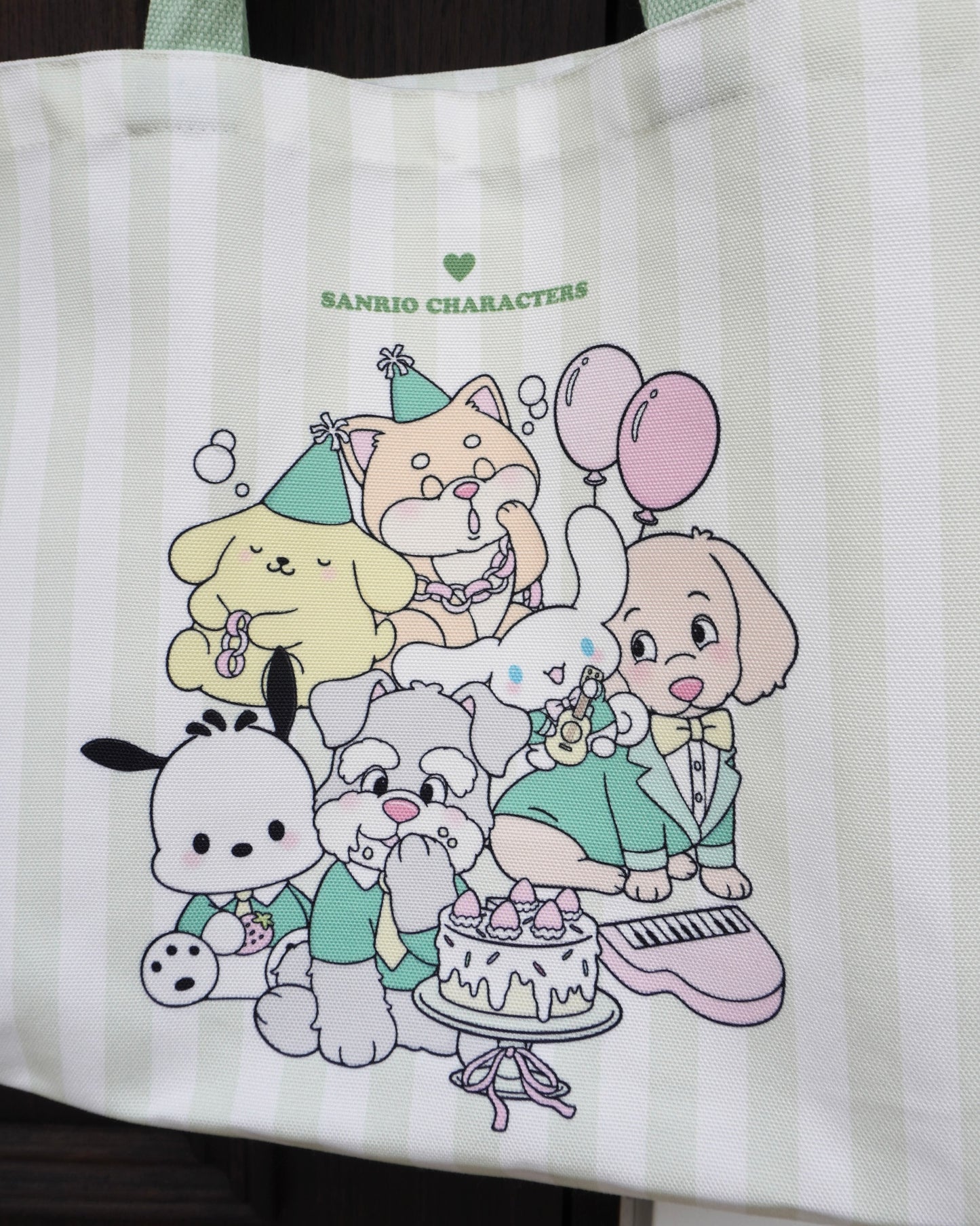 <予約>【SANRIO CHARACTERS】DOG PARTY トートバッグ