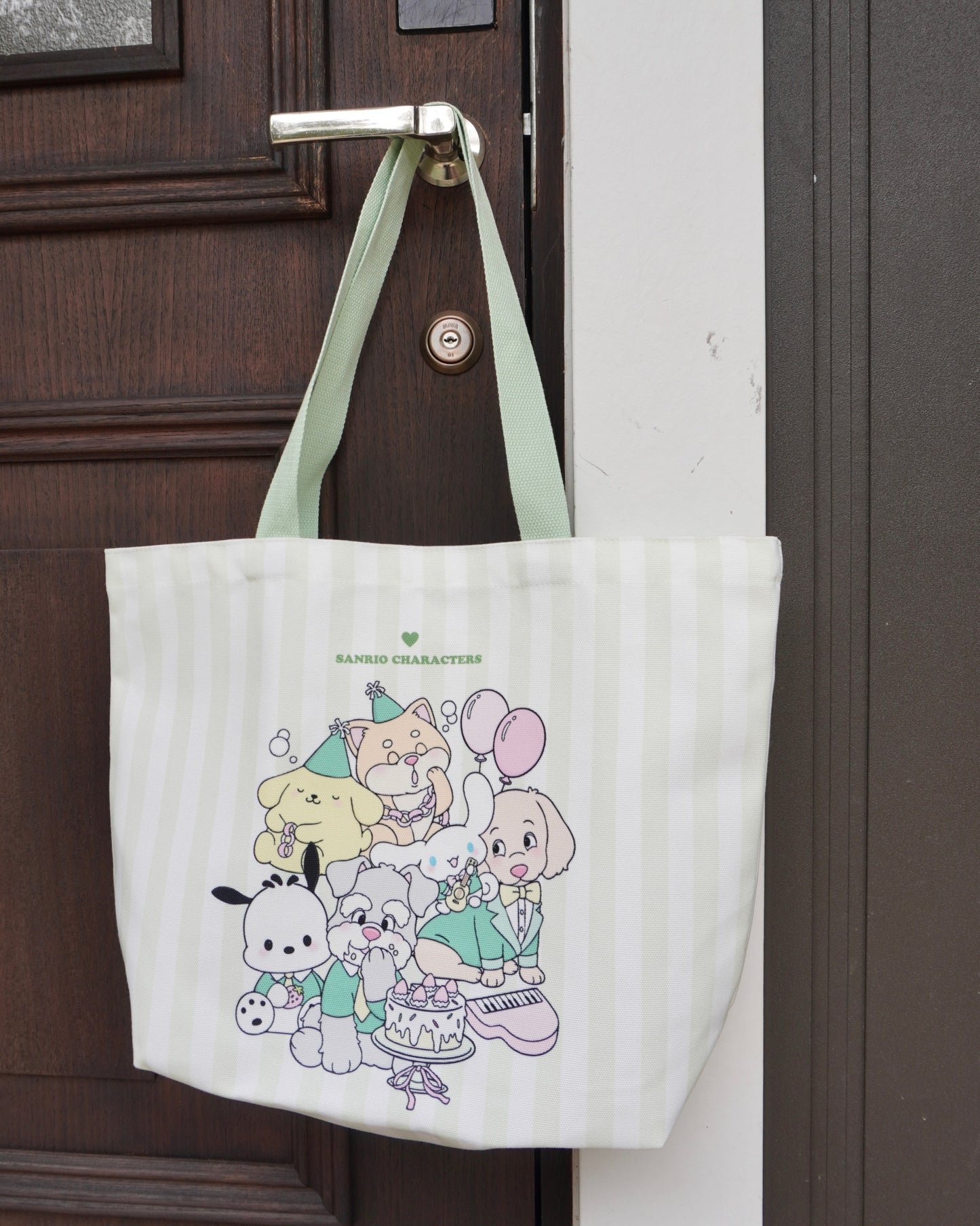<予約>【SANRIO CHARACTERS】DOG PARTY トートバッグ