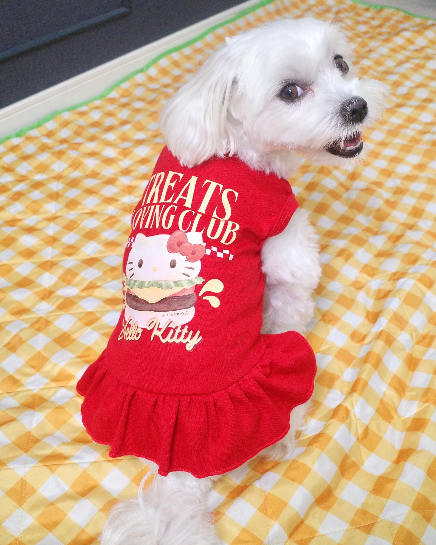 <10/17予約開始>【HELLO KITTY】おやつ大好きくらぶ。ワンピース