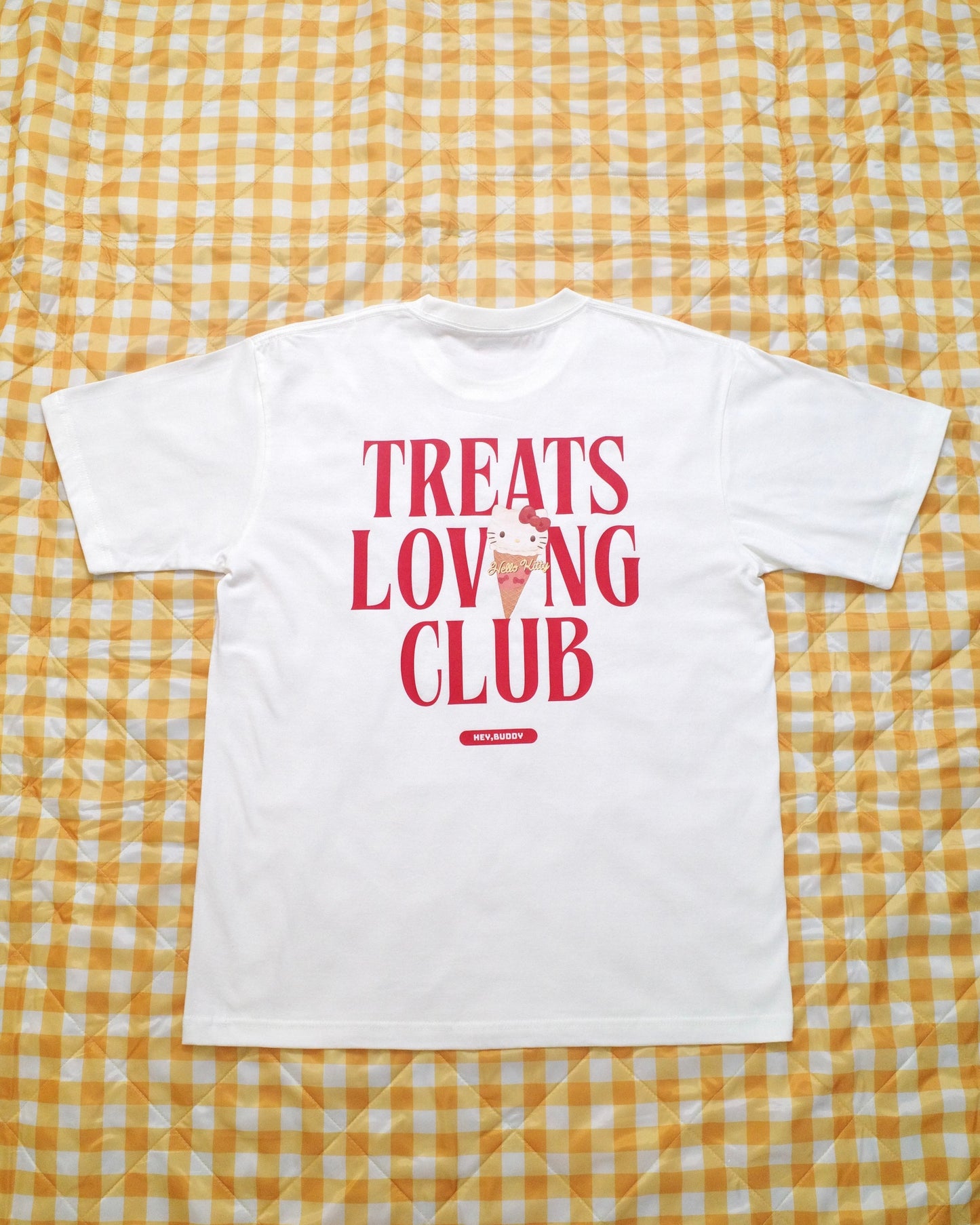 <10/17予約開始>【HELLO KITTY】おやつ大好きくらぶ。ペアTシャツ