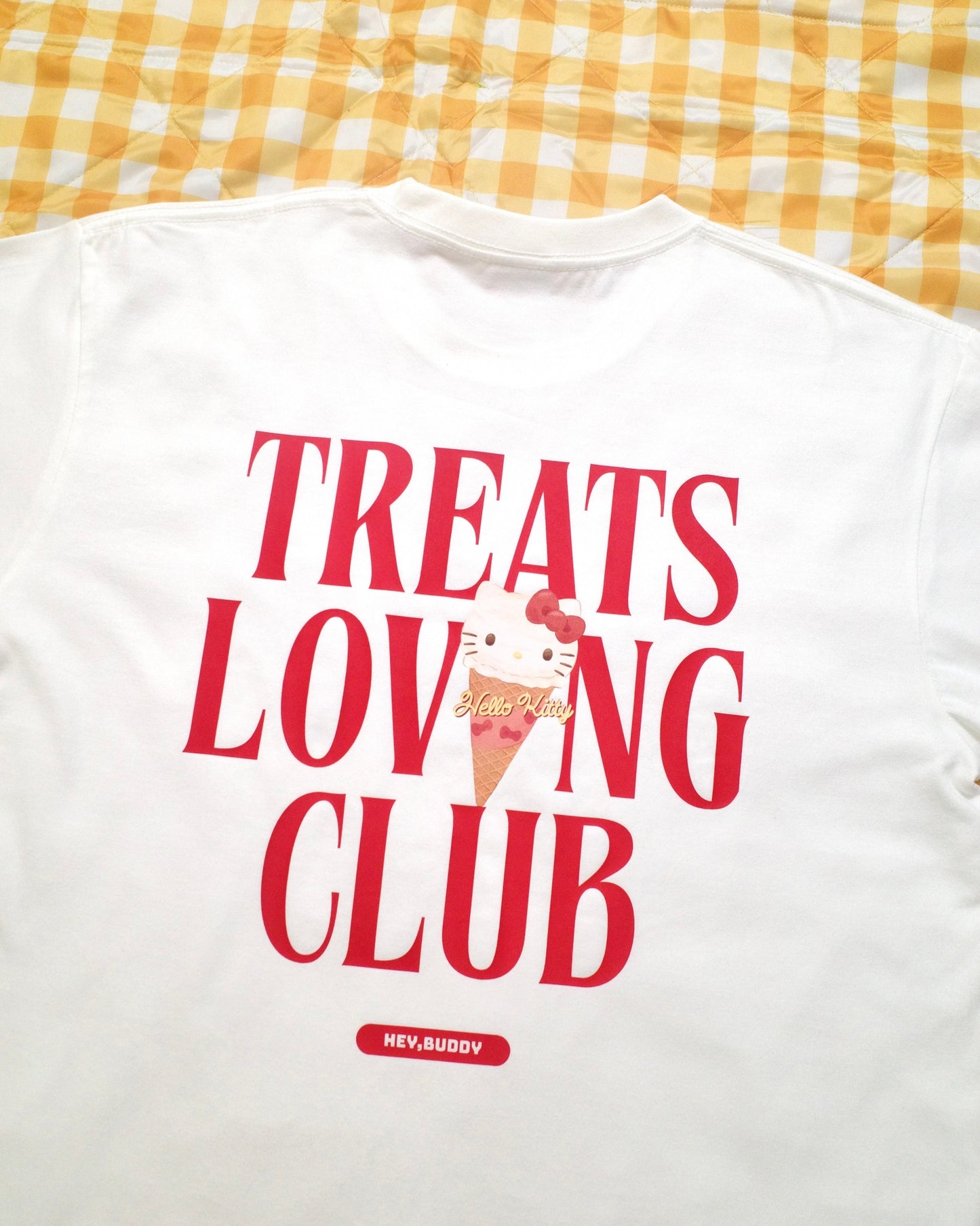 <10/17予約開始>【HELLO KITTY】おやつ大好きくらぶ。ペアTシャツ