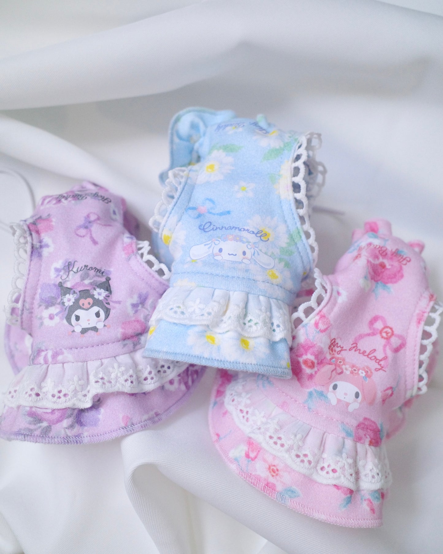 <予約>【MY MELODY】flower lace bonnet