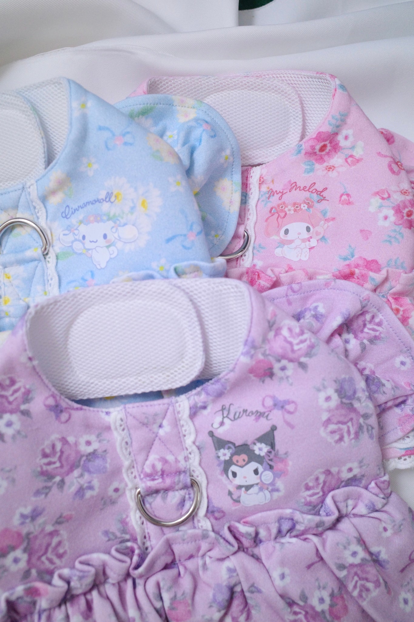 <予約>【MY MELODY】flower double lace harness