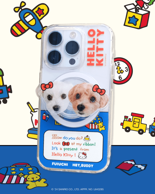 【HELLO,KITTY】なりきりスマホケース - MagSafe対応 - HEY,BUDDY