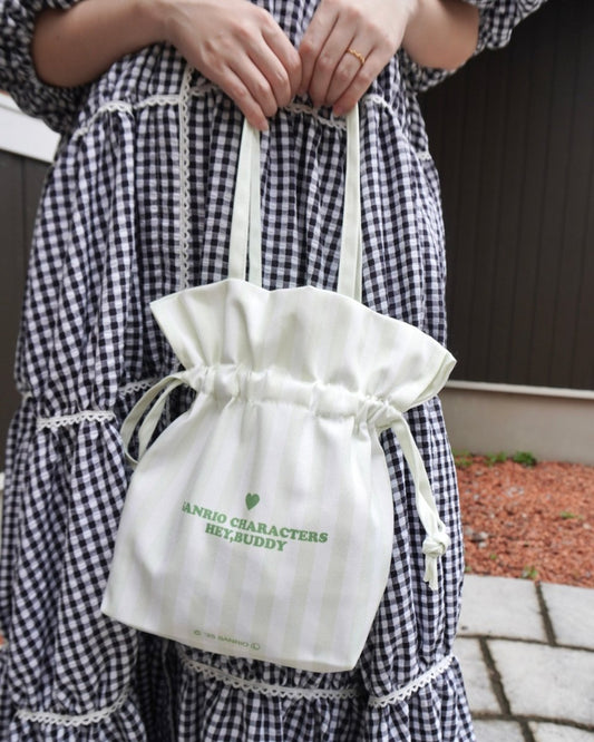 【SANRIO CHARACTERS】DOG PARTY 巾着バッグ - HEY,BUDDY