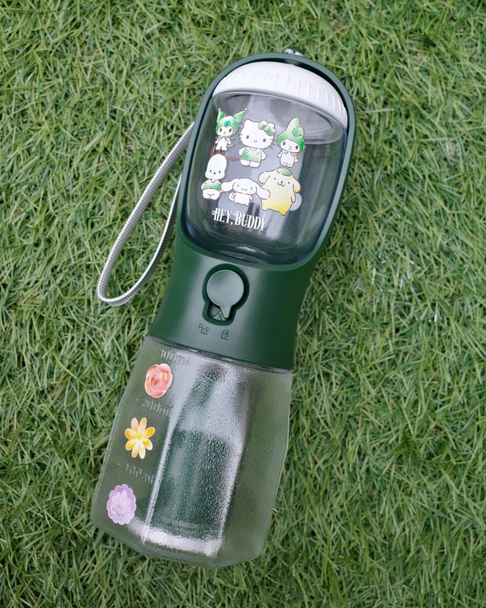 12/5発売【SANRIO CHARACTERS】3 in 1 flower bottle - 300ml - HEY,BUDDY