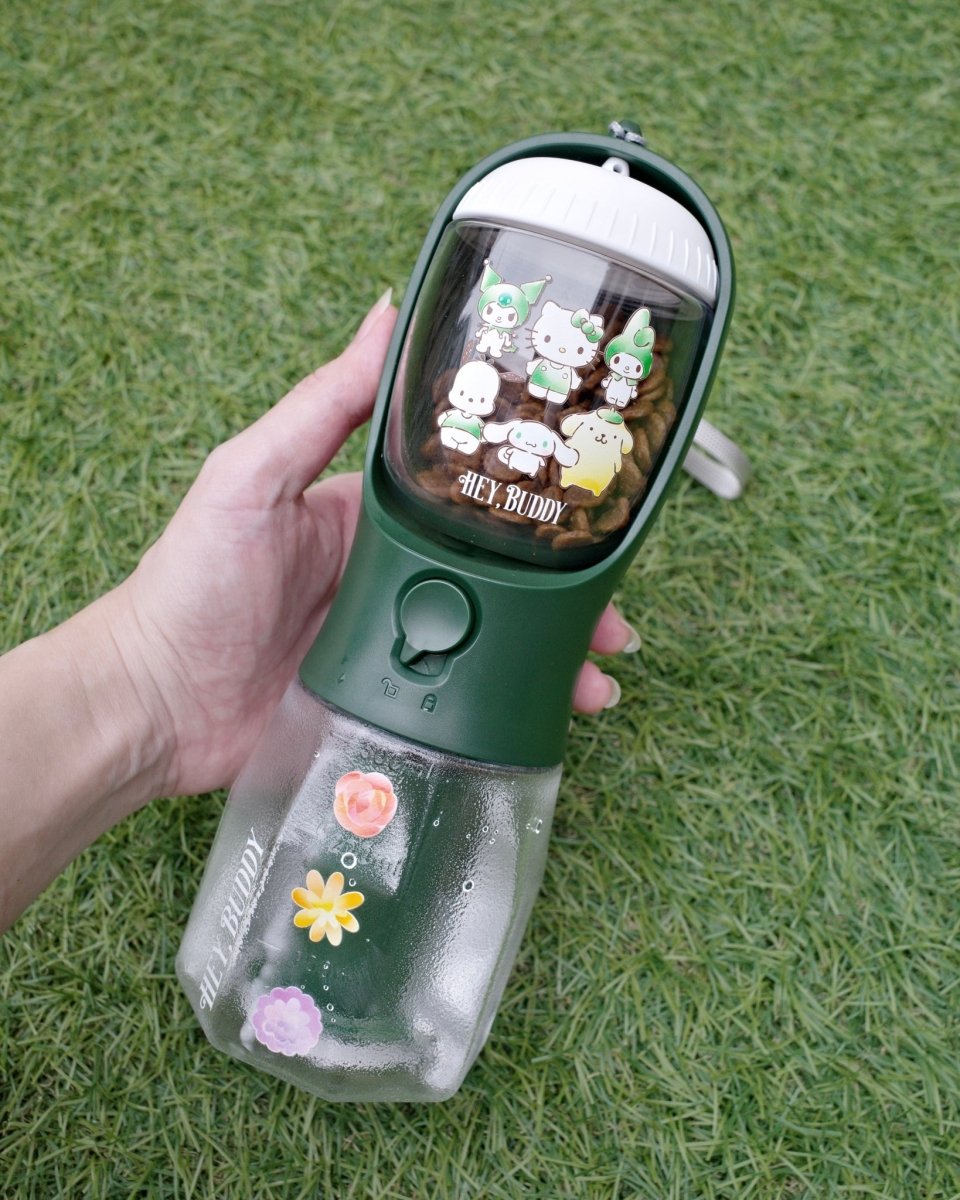 12/5発売【SANRIO CHARACTERS】3 in 1 flower bottle - 300ml - HEY,BUDDY