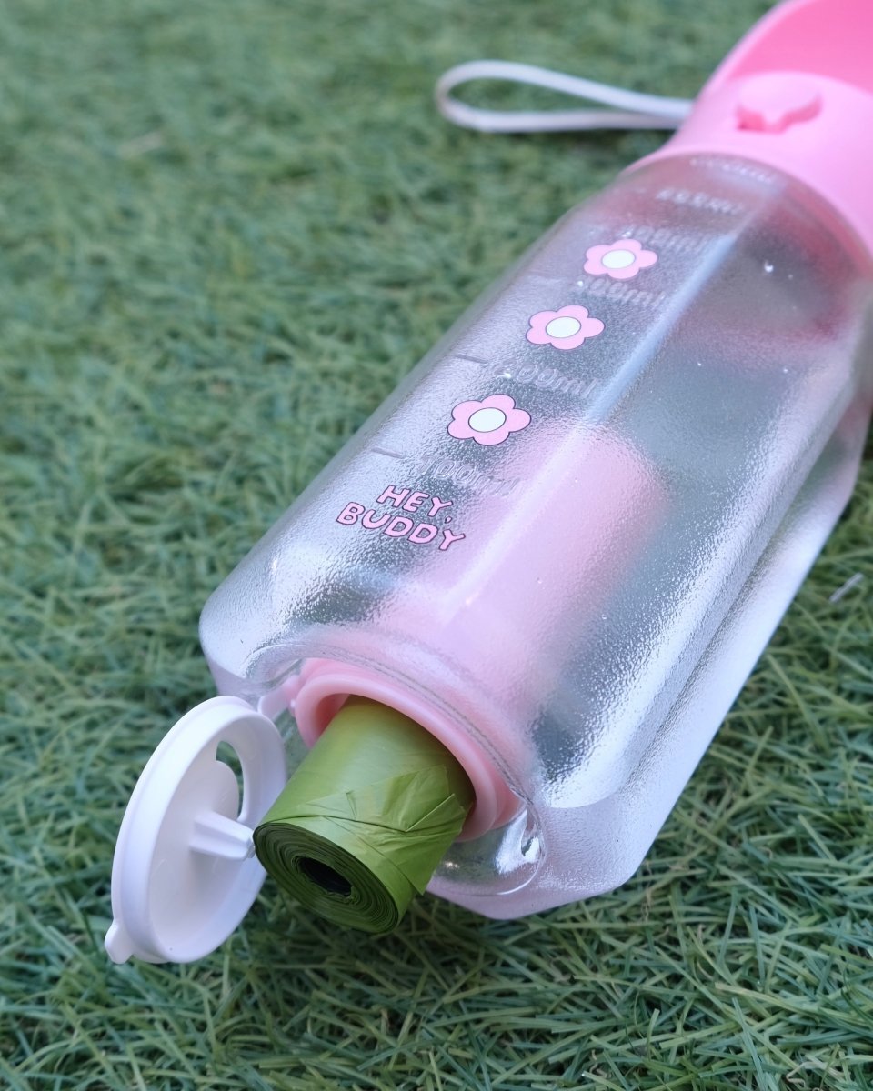 3 in 1 flower bottle - 600ml - HEY,BUDDY