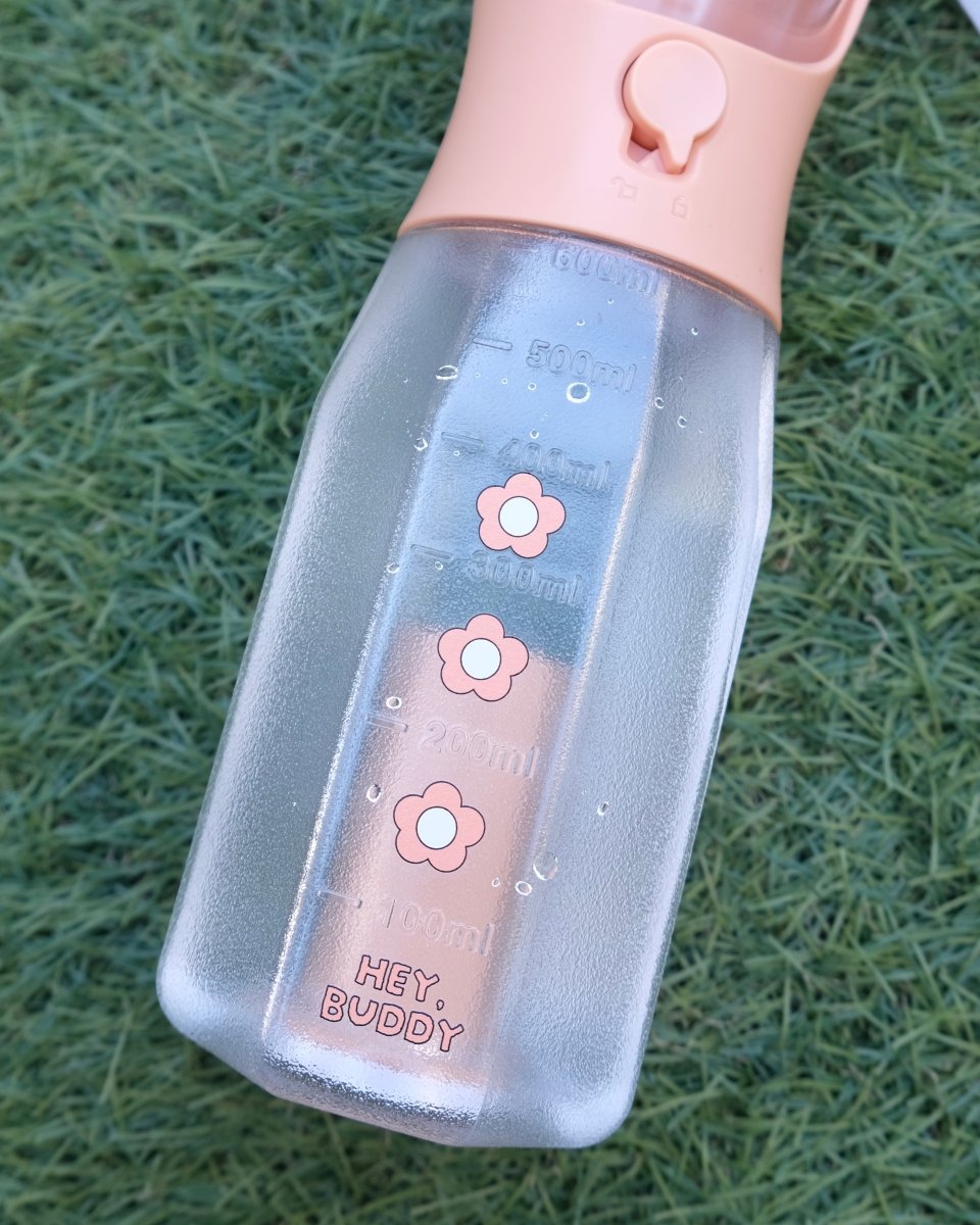 3 in 1 flower bottle - 600ml - HEY,BUDDY