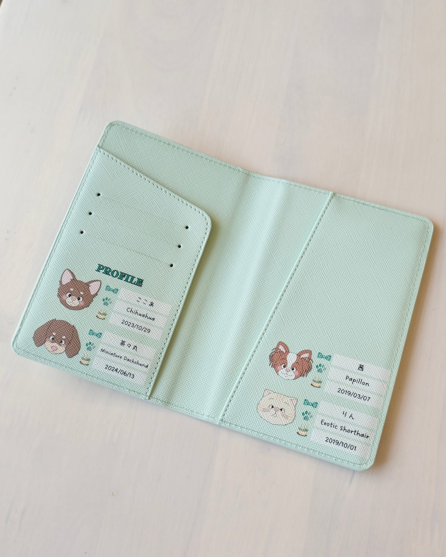 PASSPORT - floral -
