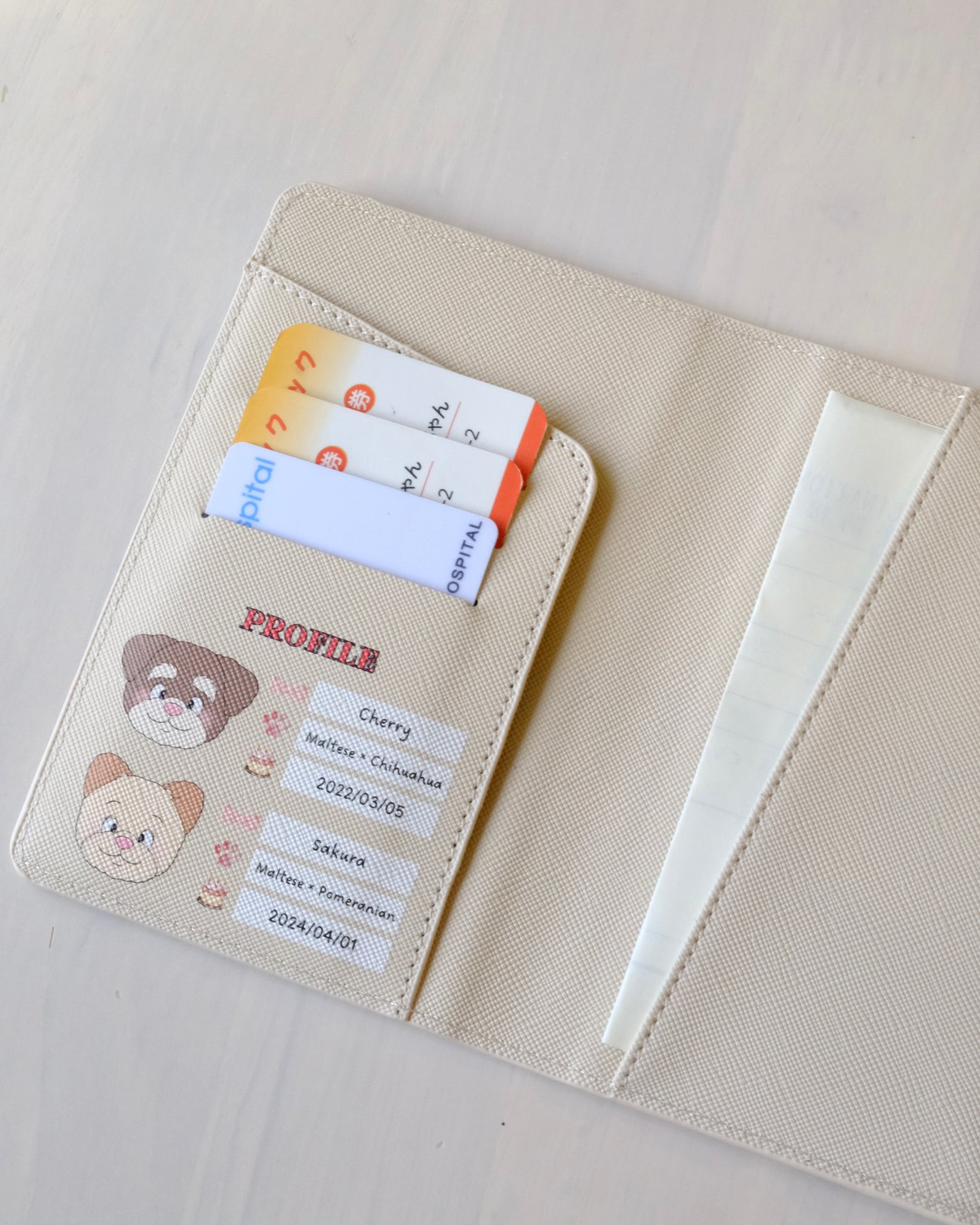 PASSPORT - floral -