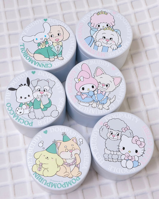 ＜予約＞【SANRIO CHARACTERS】DOG PARTY おやつ缶
