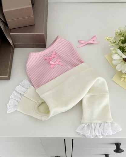 ballet core ribbon trumpet pants - HEY,BUDDY