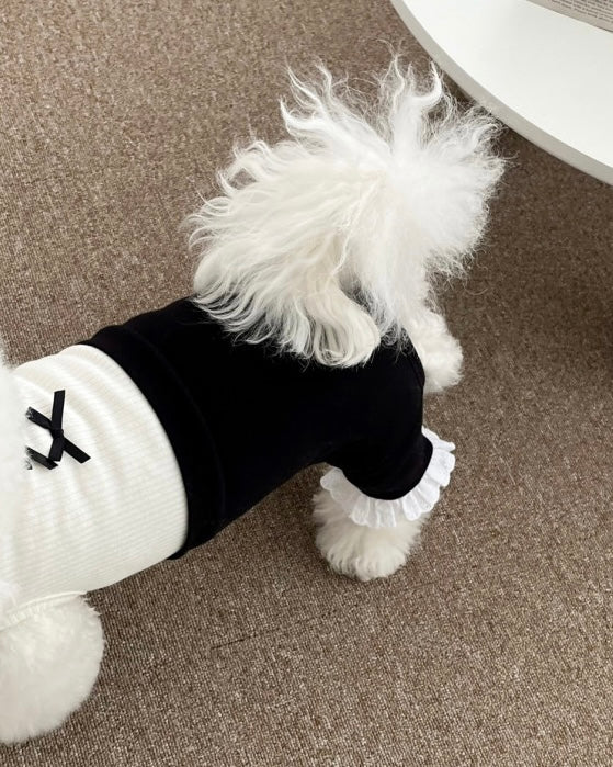 ballet core ribbon trumpet pants - HEY,BUDDY