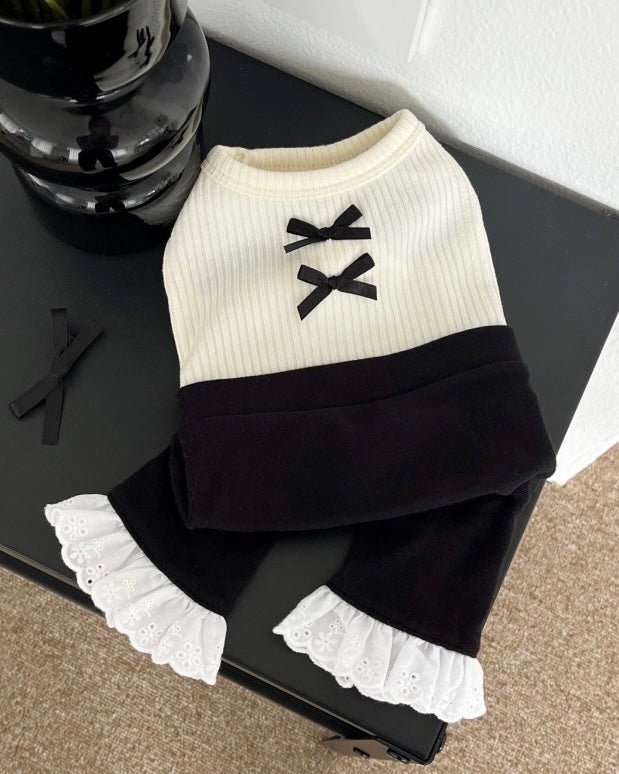 ballet core ribbon trumpet pants - HEY,BUDDY