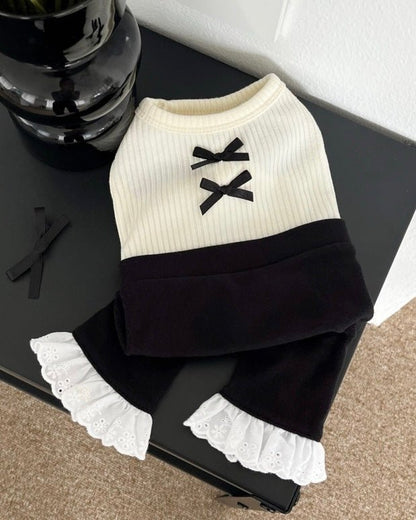 ballet core ribbon trumpet pants - HEY,BUDDY