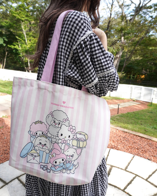 ＜予約＞【SANRIO CHARACTERS】DOG PARTY トートバッグ