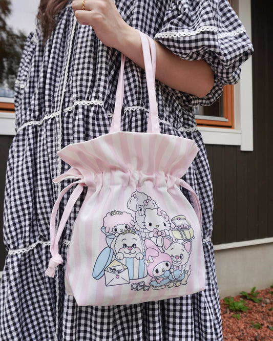 ＜予約＞【SANRIO CHARACTERS】DOG PARTY 巾着バッグ