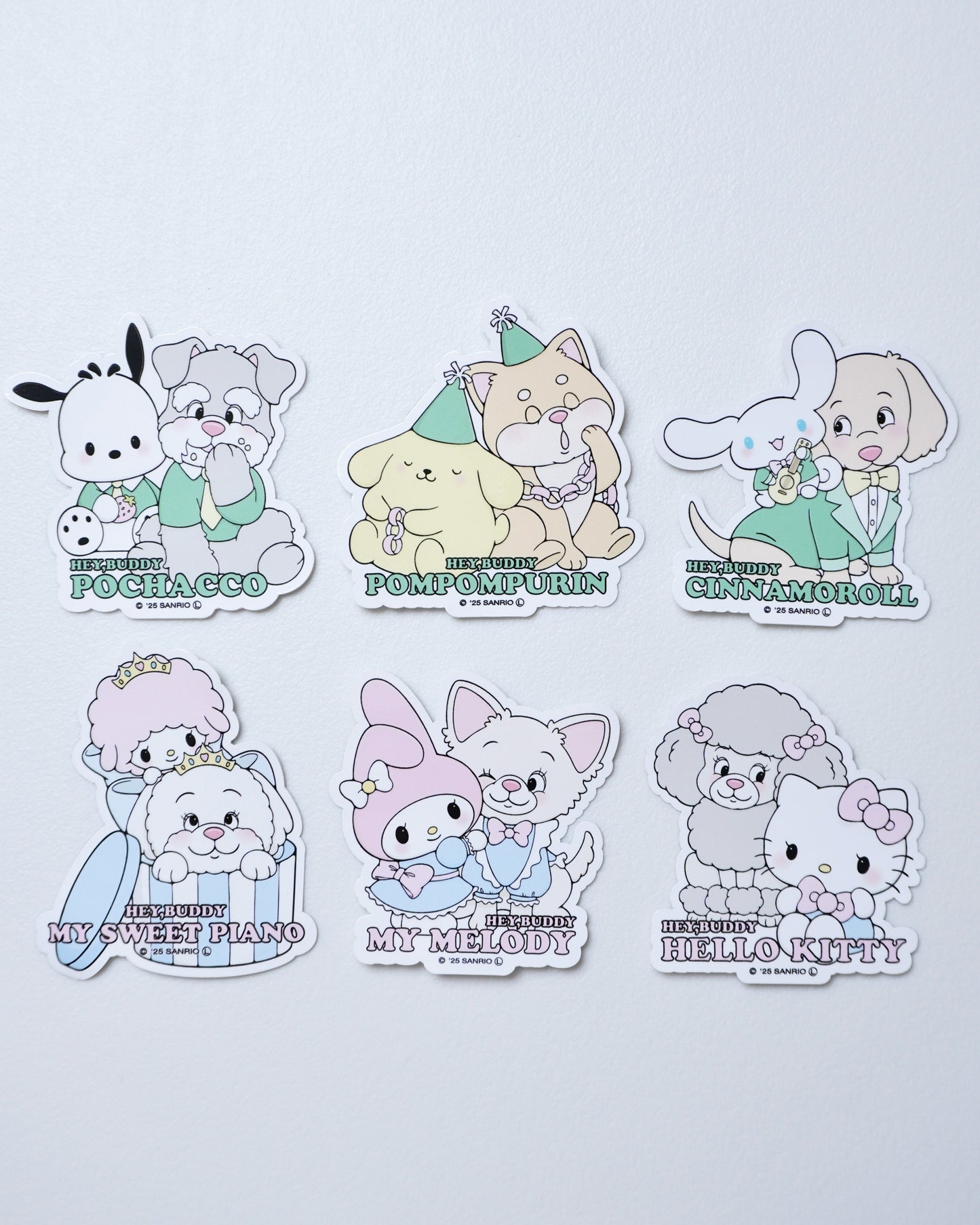 【SANRIO CHARACTERS】DOG PARTY ステッカー