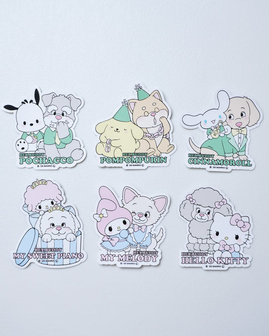【SANRIO CHARACTERS】DOG PARTY ステッカー