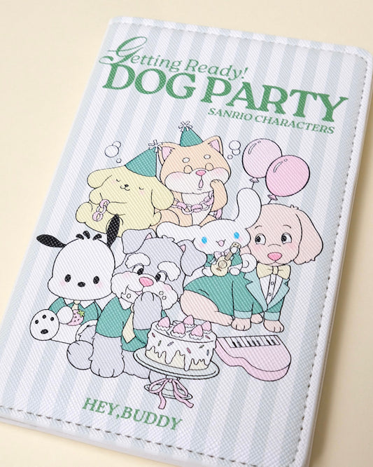 ＜予約＞【SANRIO CHARACTERS】DOG PARTY 診察カード ＆パスポートケース