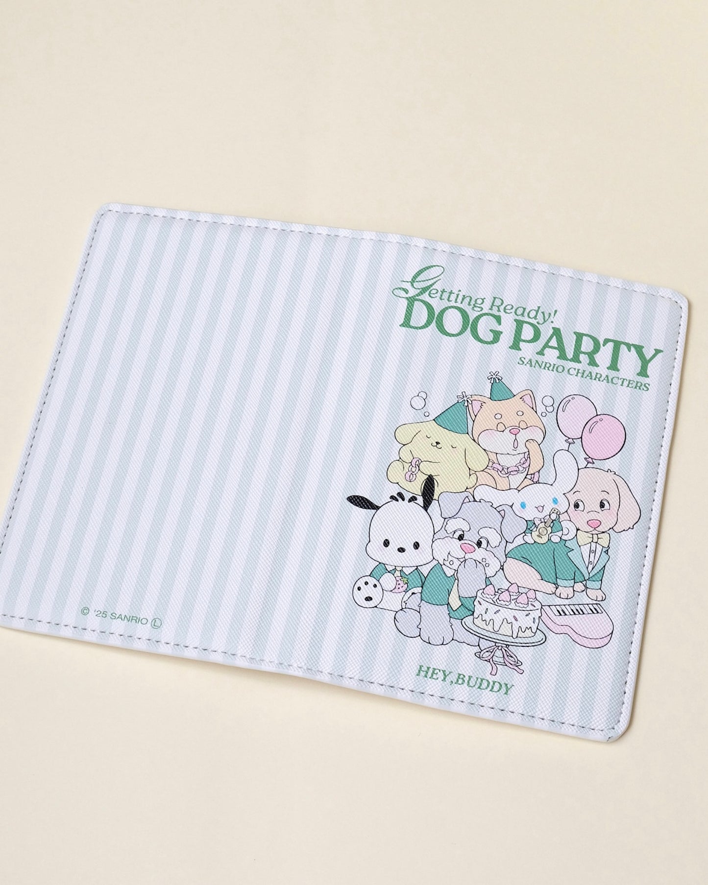 ＜予約＞【SANRIO CHARACTERS】DOG PARTY 診察カード ＆パスポートケース