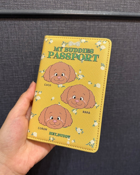PASSPORT - floral - HEY,BUDDY