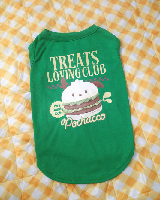 ＜10/17予約開始＞【POCHACCO】おやつ大好きくらぶ。Tシャツ