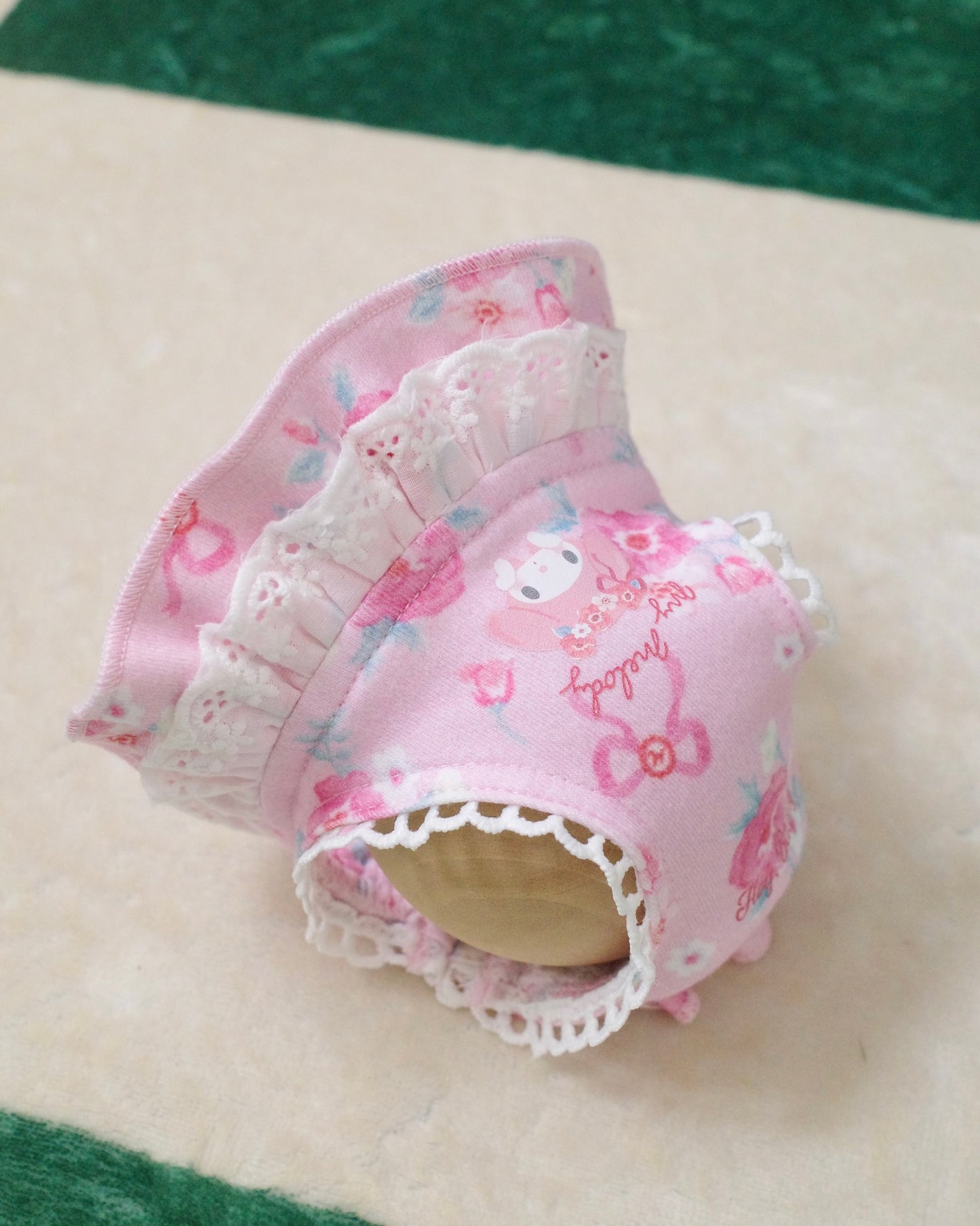 ＜予約＞【MY MELODY】flower lace bonnet