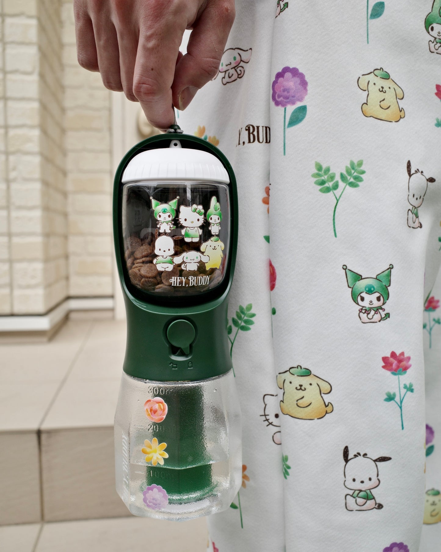 12/5発売【SANRIO CHARACTERS】3 in 1 flower bottle - 300ml