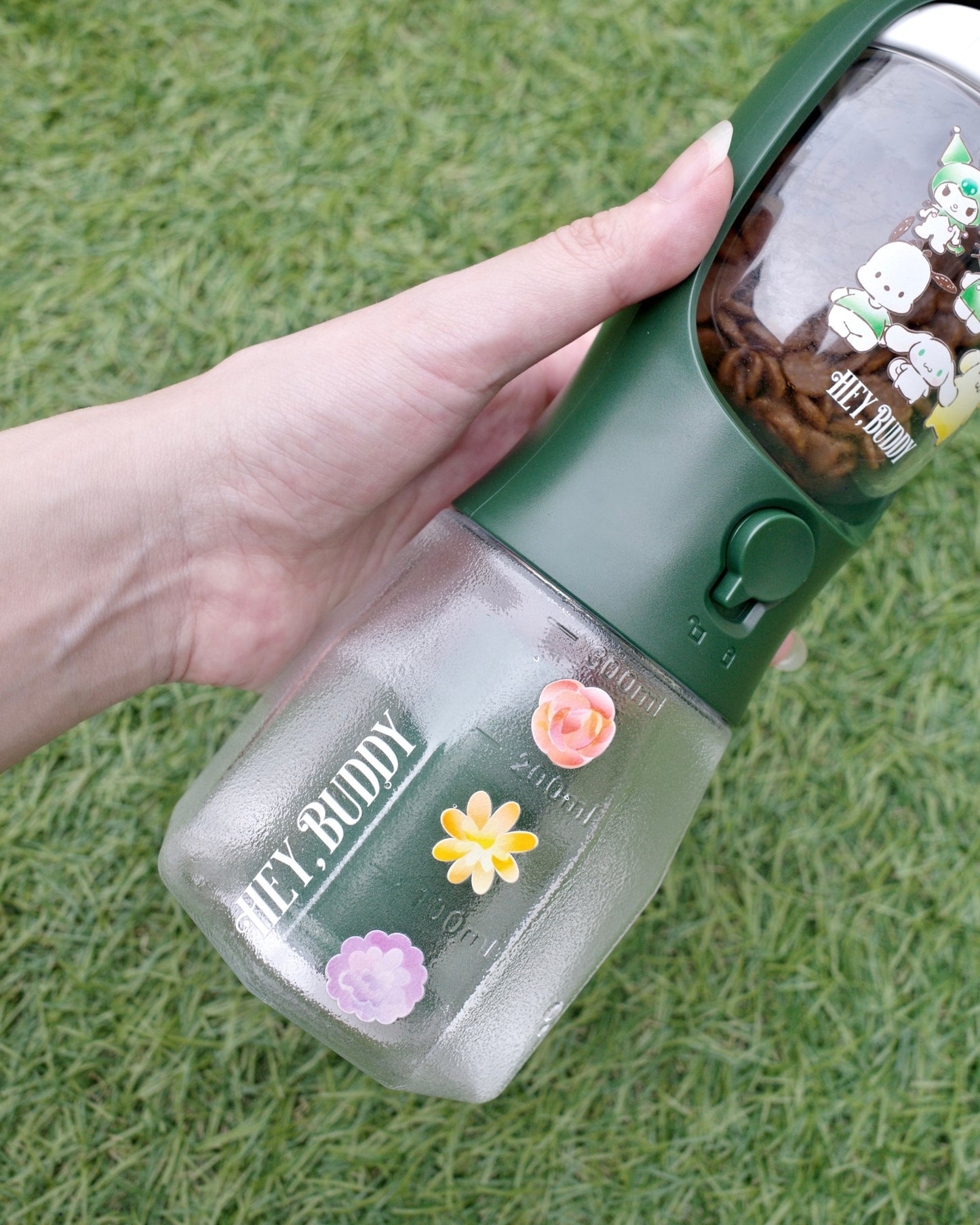 12/5発売【SANRIO CHARACTERS】3 in 1 flower bottle - 300ml