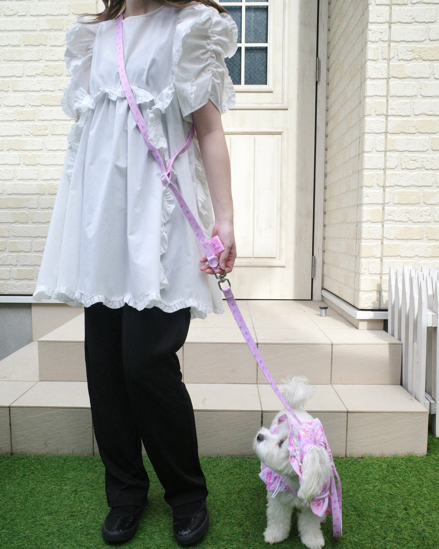 【MY MELODY】flower shoulder leash