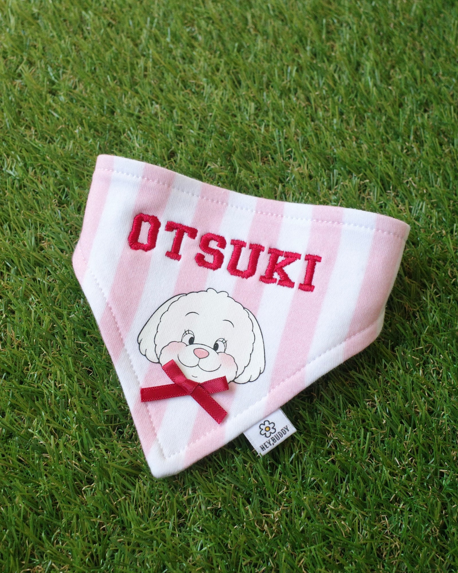 予約商品：11月上旬以降配送予定」ストライプバンダナスタイ – HEY,BUDDY