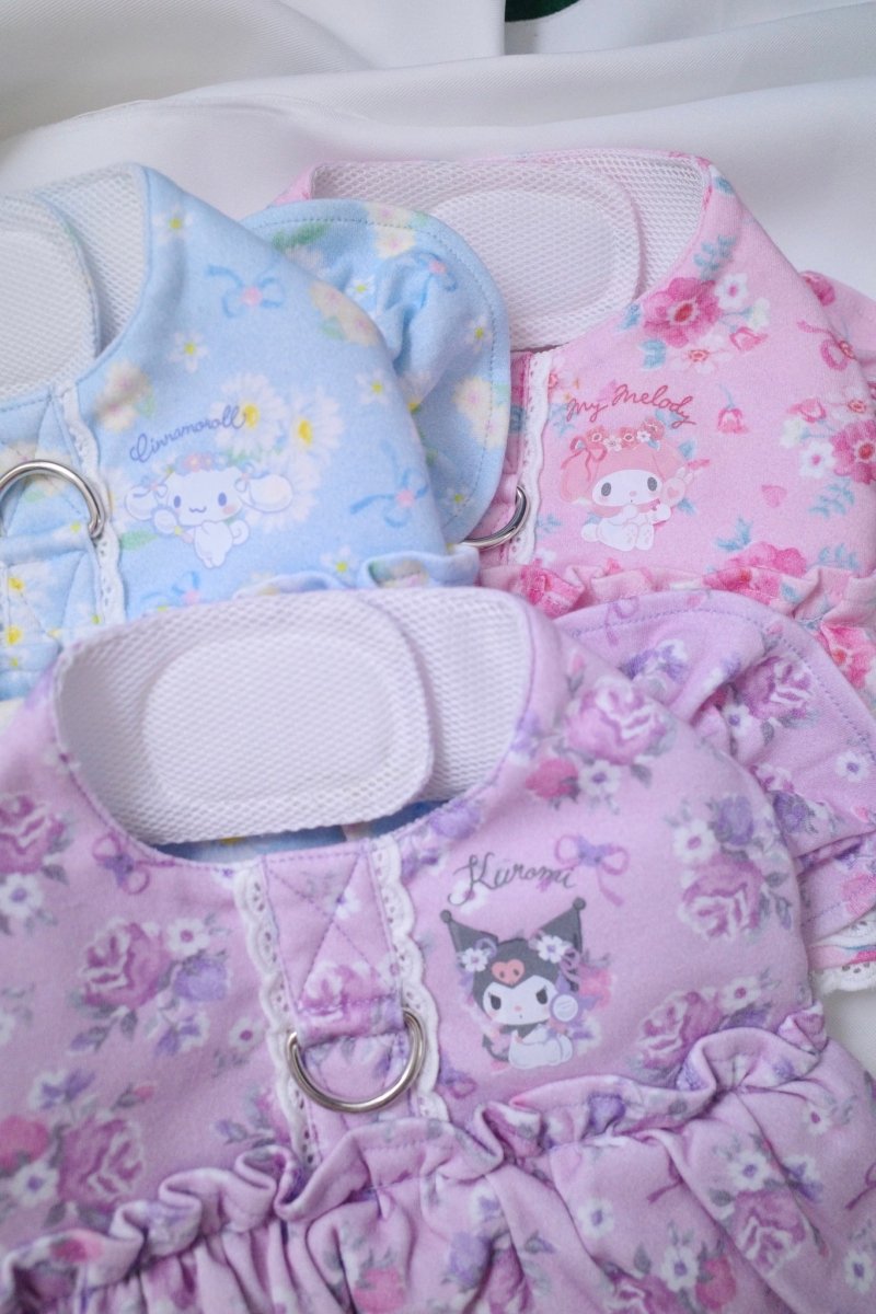 【CINNAMOROLL】flower double lace harness - HEY,BUDDY