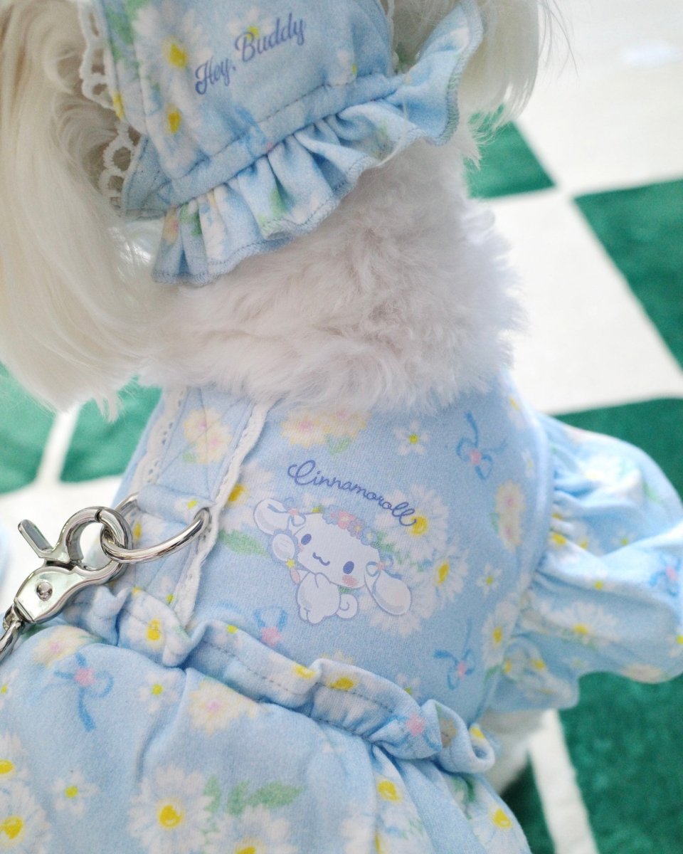 【CINNAMOROLL】flower double lace harness - HEY,BUDDY