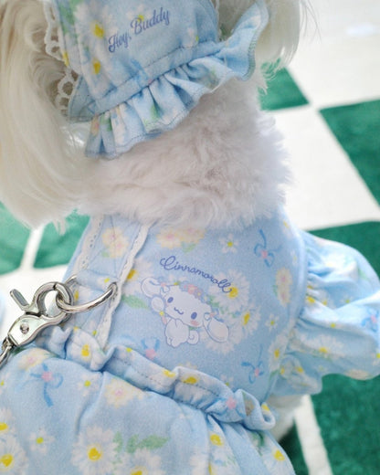 【CINNAMOROLL】flower double lace harness - HEY,BUDDY