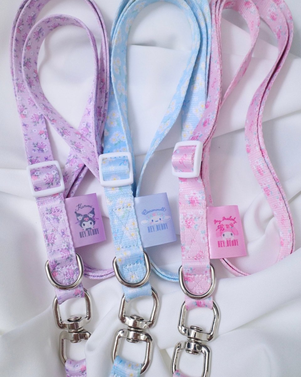 【CINNAMOROLL】flower shoulder leash - HEY,BUDDY