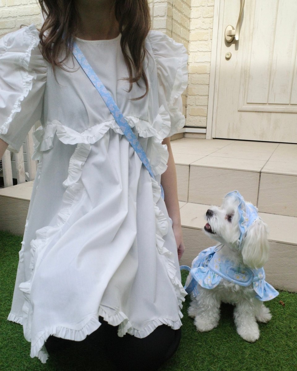 【CINNAMOROLL】flower shoulder leash - HEY,BUDDY