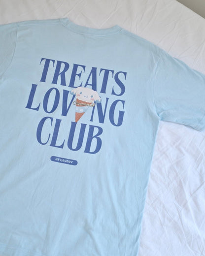 【CINNAMOROLL】おやつ大好きくらぶ。ペアTシャツ - HEY,BUDDY