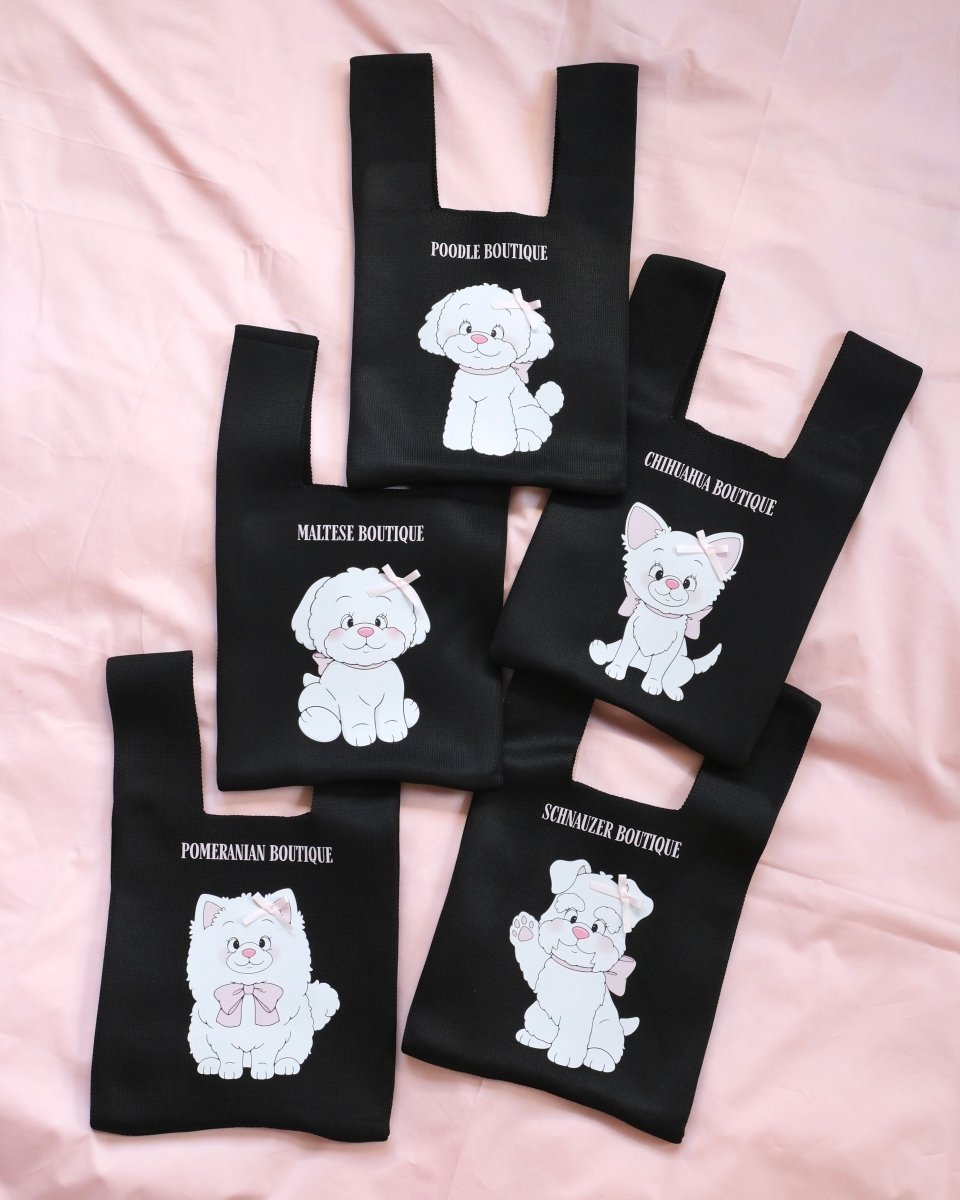 girly dog knit bag - HEY,BUDDY