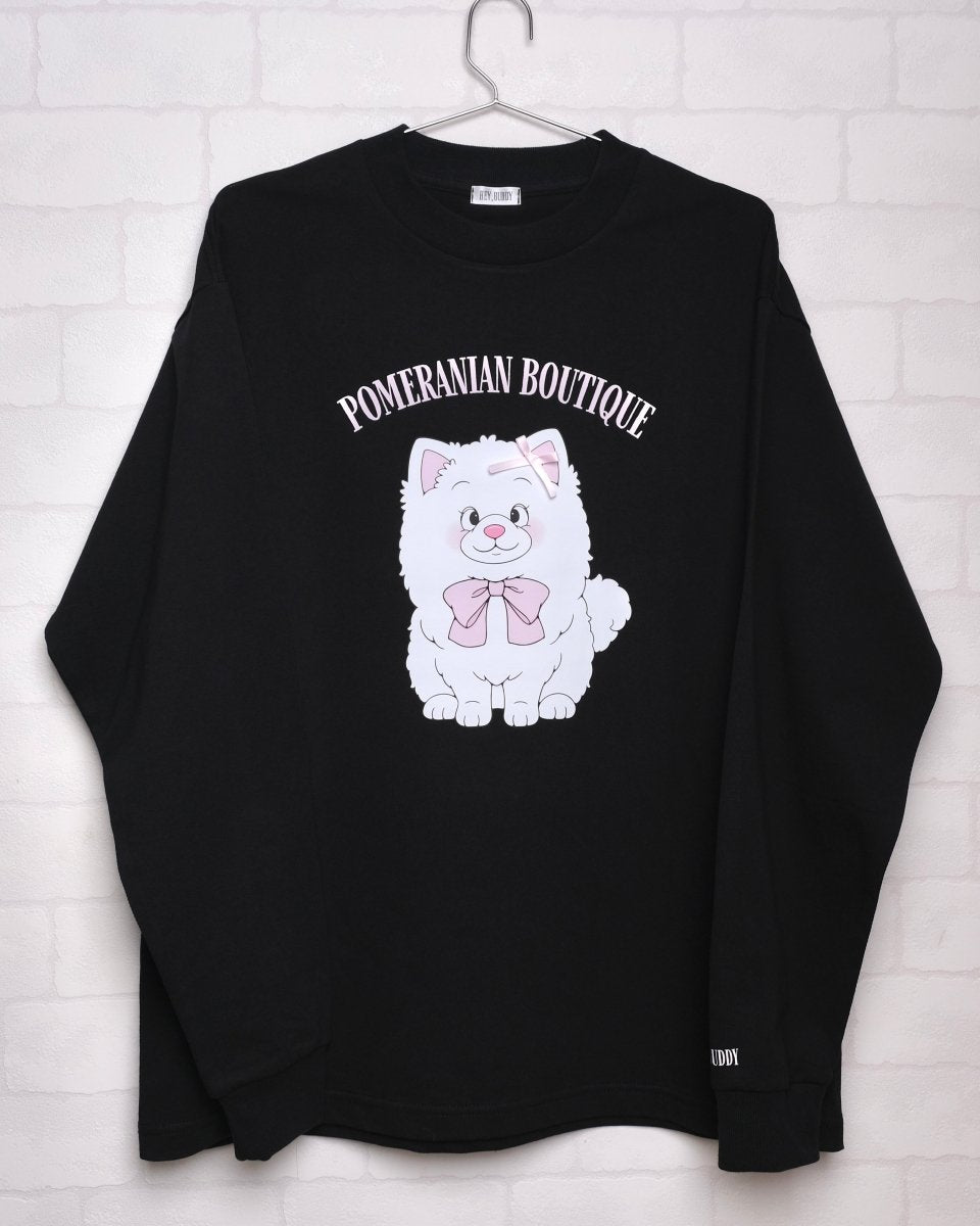 girly dog long T-shirts - HEY,BUDDY