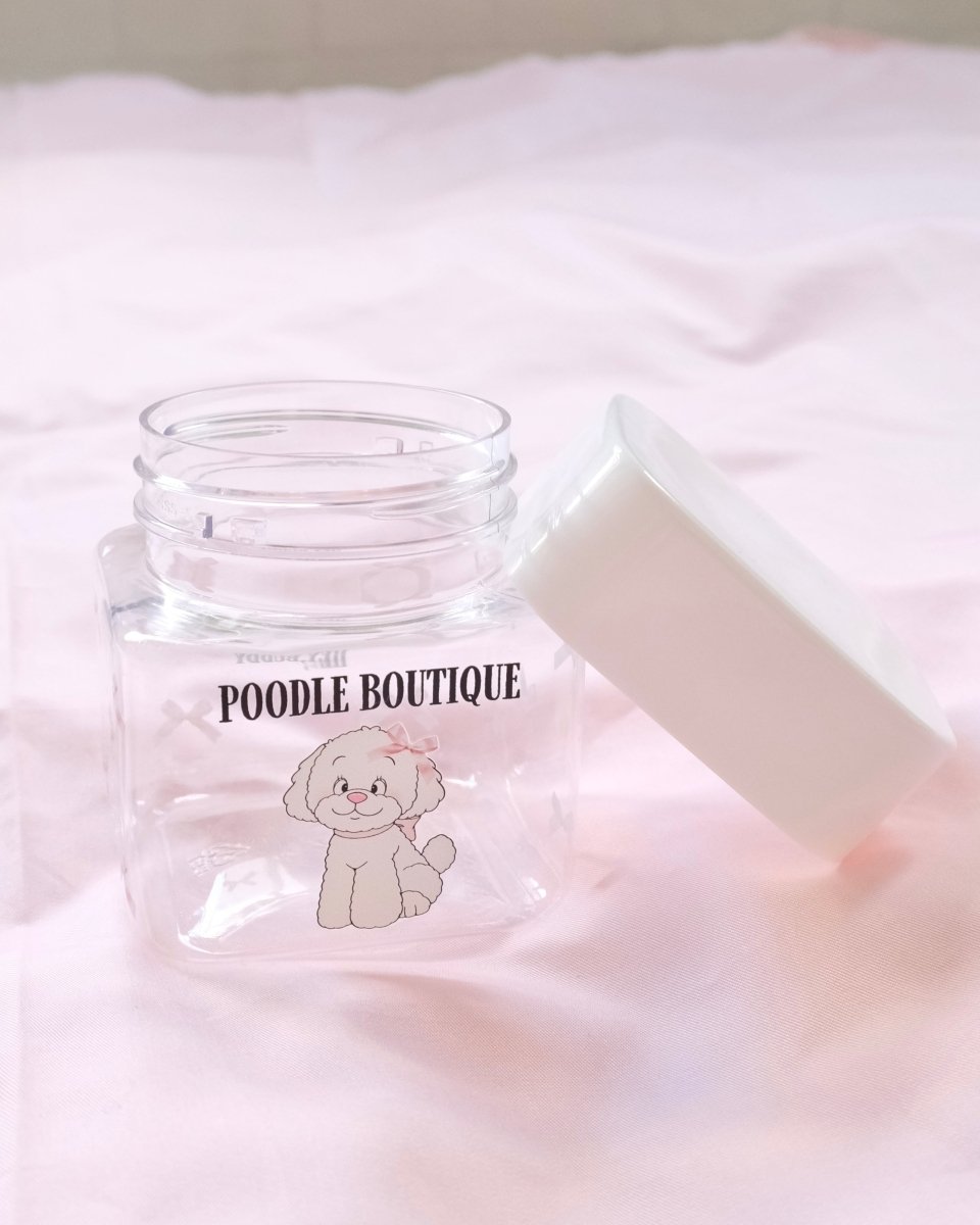 girly dog treats bottle - HEY,BUDDY