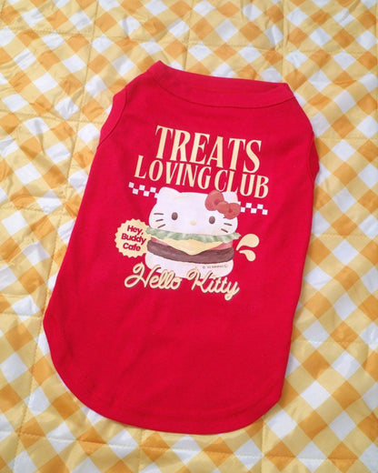 【HELLO KITTY】おやつ大好きくらぶ。Tシャツ - HEY,BUDDY