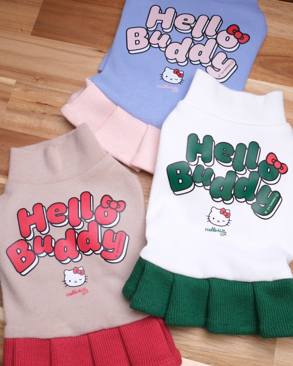 【HELLO,KITTY】ハイネックワンピース - HEY,BUDDY