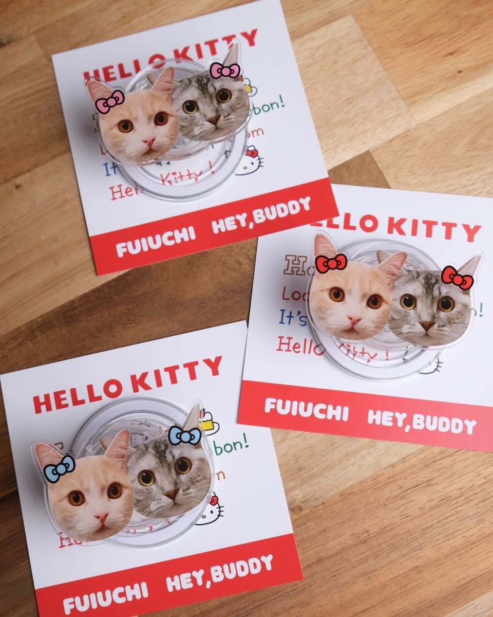 【HELLO,KITTY】うちの子グリップ - HEY,BUDDY