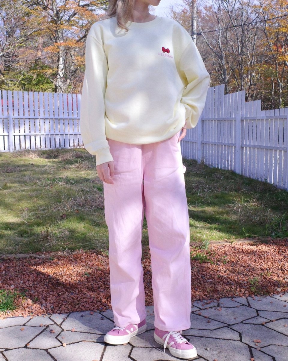 【HELLO,KITTY】ペアスウェット - HEY,BUDDY