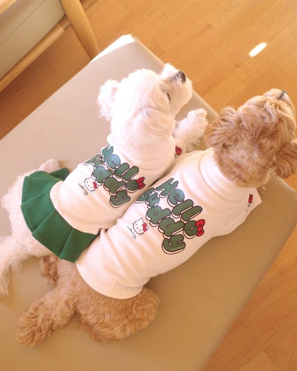 【HELLO,KITTY】ハイネックワンピース - HEY,BUDDY